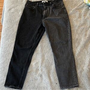 Abercrombie & Fitch Two-Tone Black and Gray Jeans